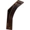 Ekena Millwork Morris Steel Bracket, Antiqued Copper 3"W x 10"D x 10"H BKTM03X10X10MOACO - alternate 1